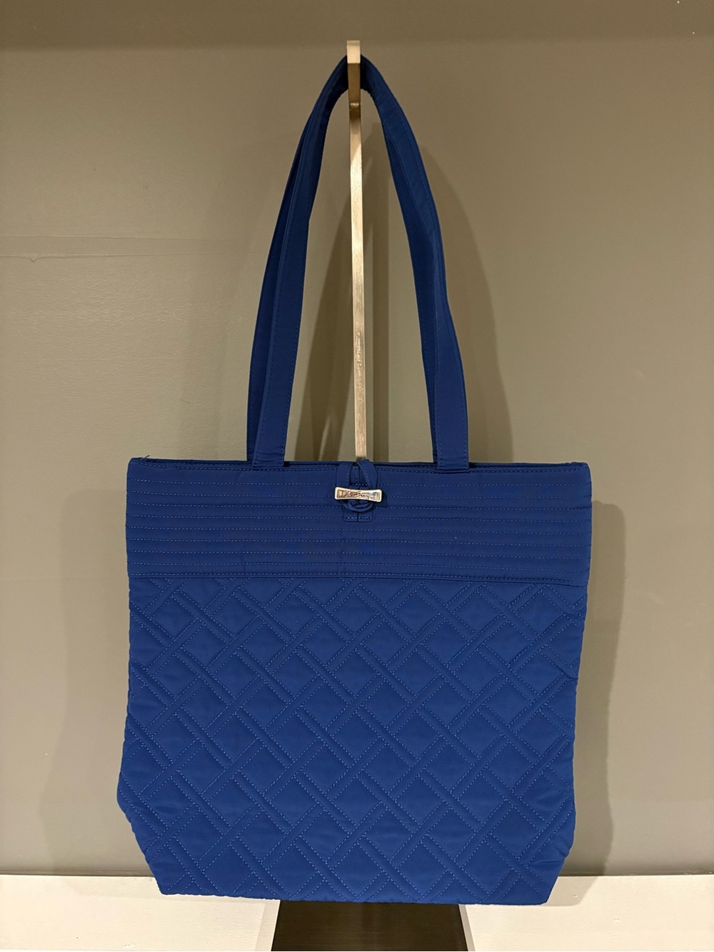 Vera Bradley Quilted Royal Blue Tote